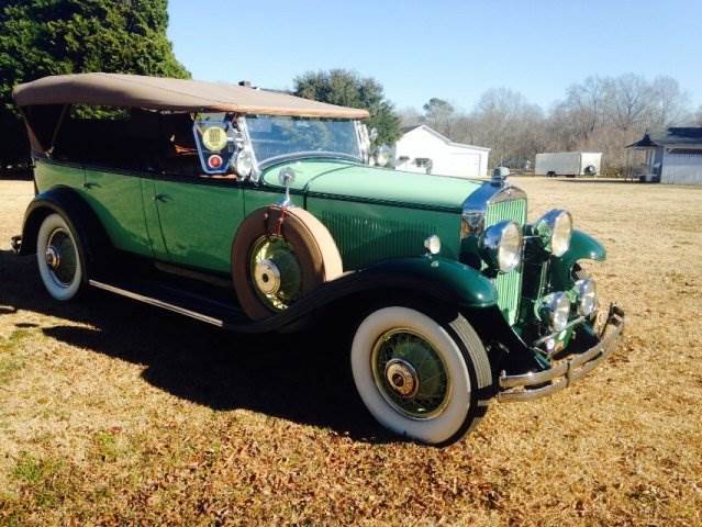 1930 LaSalle touring convertible